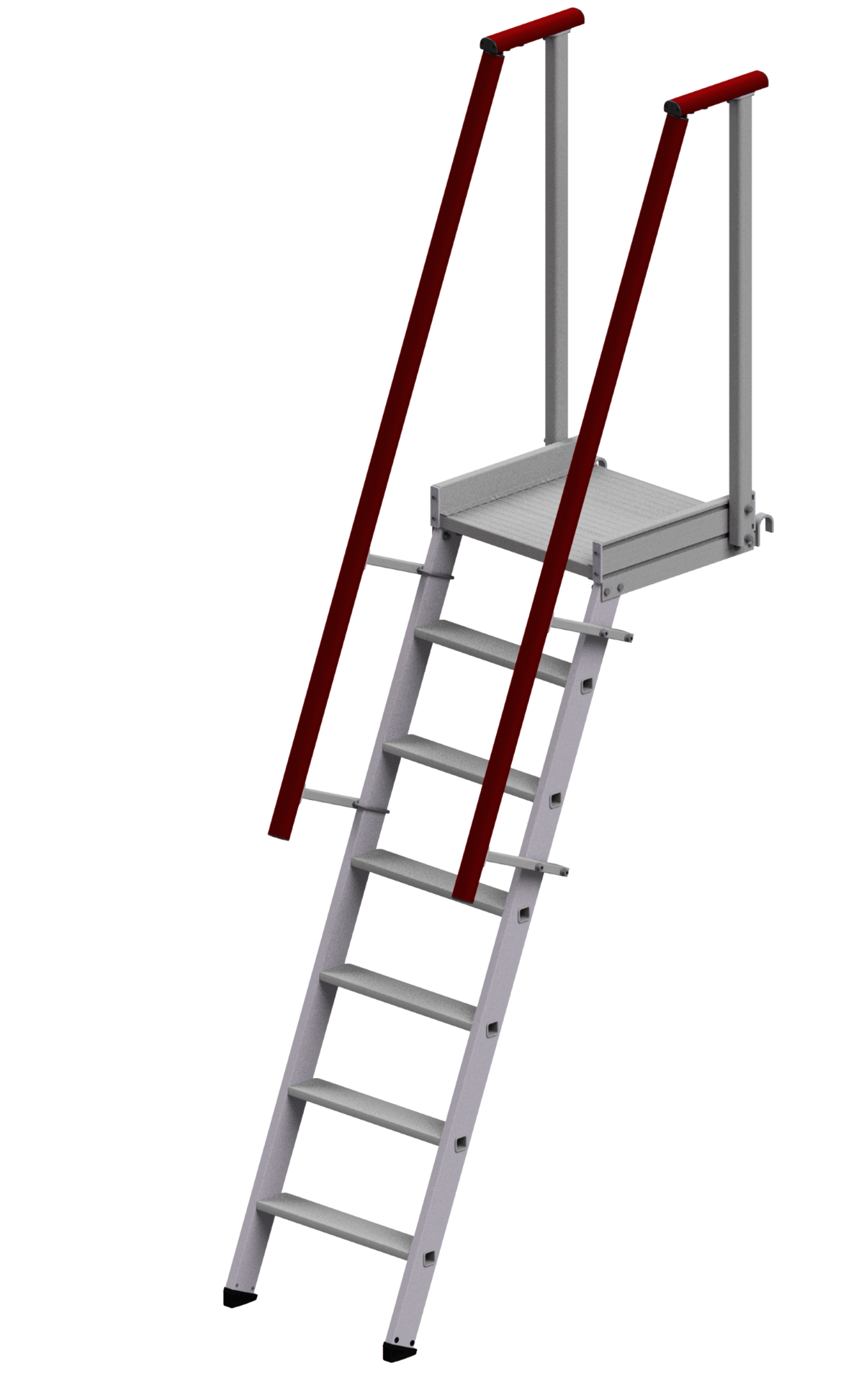 Stufenaufstieg 8060 mit Plattform - Topleiter