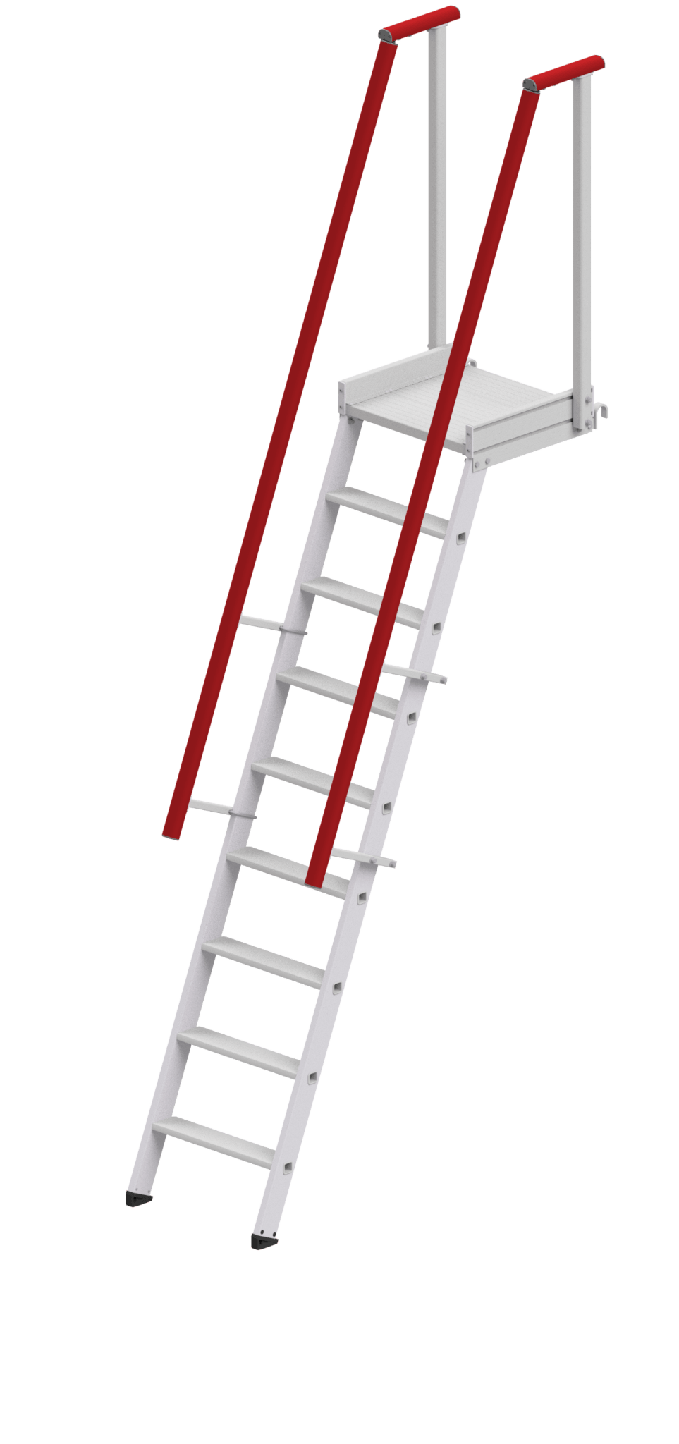 Stufenaufstieg 8060 mit Plattform - Topleiter