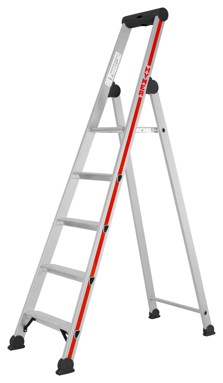 Stufenstehleiter 4126 mit Plattform, einseitig begehbar - Topleiter