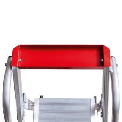 euroline 32677 PREMIUM line Alu - Stufenstehleiter mit grosser Standplattform - Topleiter