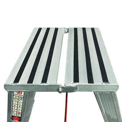 euroline PREMIUM line DIY Alu - Stufentritt, beidseitig 30581 - Topleiter