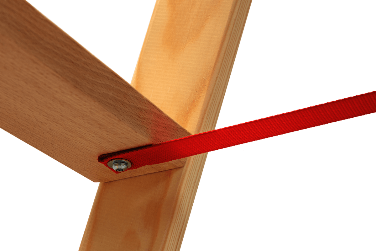 Hymer Holz - Stufenstehleiter 71499, beidseitig begehbar - Topleiter