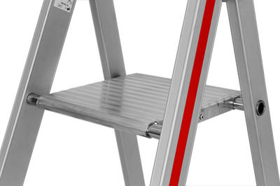 Stufenstehleiter 4126 mit Plattform, einseitig begehbar - Topleiter