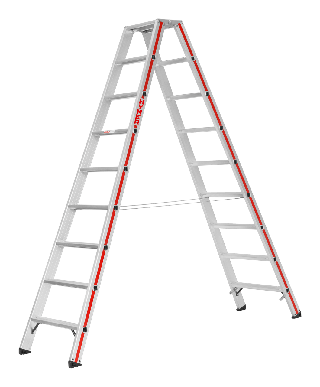 Stufenstehleiter 8024, beidseitig begehbar - Topleiter