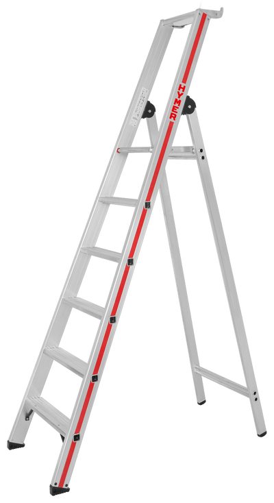 Stufenstehleiter 8026 mit Plattform, einseitig begehbar - Topleiter